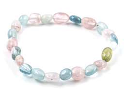 Zeige Details für Beryll Nuggets 6-8mm Armband Bild von Beryll Nuggets 6-8mm Armband