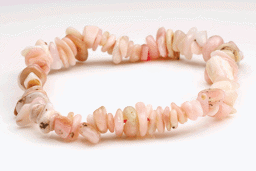 Zeige Details für Andenopal Chips 8-12mm Armband Bild von Andenopal Chips 8-12mm Armband