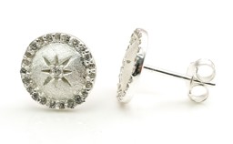 Vedere dettagli per "Stella di zirconio". CZ. Orecchini. Argento 925   Immagine di "Stella di zirconio". CZ. Orecchini. Argento 925