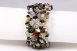 Zeige Details für Mix Steine Fancy Chips Armband ca. 4-6mm Bild von Mix Steine Fancy Chips Armband ca. 4-6mm