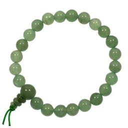 Zeige Details für Aventurin Mala-Armband  8mm. 23 Kugeln (Set à 3Stk) Bild von Aventurin Mala-Armband  8mm. 23 Kugeln (Set à 3Stk)