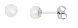 Vedere dettagli per Orecchini di perle "Round" 6,5 mm argento 925, rodiato (bianco) (set di 3) Immagine di Orecchini di perle "Round" 6,5 mm argento 925, rodiato (bianco) (set di 3)