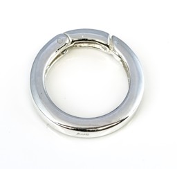 Vedere dettagli per Accorciatore per collana rotondo 20x3,5mm argento 925  Immagine di Accorciatore per collana rotondo 20x3,5mm argento 925