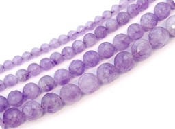 Immagine di Amethyst fac. Kugeln 12mm (Lavendel) Strang