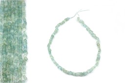 Zeige Details für Aquamarin fac. Nuggets 4-6mm längs Strang Extra Bild von Aquamarin fac. Nuggets 4-6mm längs Strang Extra