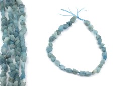 Zeige Details für Aquamarin Roh-Nuggets 12-15mm Strang Extra Bild von Aquamarin Roh-Nuggets 12-15mm Strang Extra