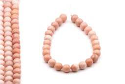 Zeige Details für Andenopal (rosa) Kugel 16mm Strang Bild von Andenopal (rosa) Kugel 16mm Strang