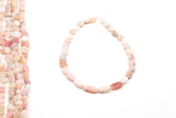 Zeige Details für Andenopal (rosa) Nuggets "M" Strang Bild von Andenopal (rosa) Nuggets "M" Strang