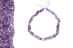 Zeige Details für Amethyst fac. Nuggets 10-15mm Extra Strang Bild von Amethyst fac. Nuggets 10-15mm Extra Strang