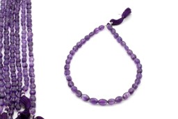 Immagine di Amethyst fac. Oval 7-8x10-12mm Strang