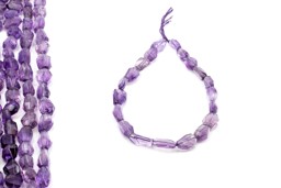 Zeige Details für Amethyst fac. Nuggets 15-20mm Extra Strang Bild von Amethyst fac. Nuggets 15-20mm Extra Strang