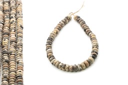 Zeige Details für Artistic Jaspis Button 10-13mm Strang Bild von Artistic Jaspis Button 10-13mm Strang