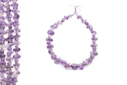 Zeige Details für Amethyst fac. Nuggets 10-14mm Strang Bild von Amethyst fac. Nuggets 10-14mm Strang