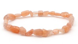 Zeige Details für Sonnenstein Nuggets  5-9mm Armband Bild von Sonnenstein Nuggets  5-9mm Armband