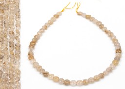 Vedere dettagli per Filo di Quarzo rutilato da 8 mm Immagine di Filo di Quarzo rutilato da 8 mm