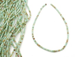 Zeige Details für Albit Kugeln  4mm Strang (grün) Bild von Albit Kugeln  4mm Strang (grün)