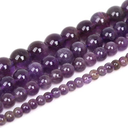 Image de Amethyst Kugeln 18mm "B" Strang