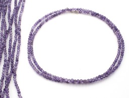 Image de Amethyst fac. Kugel  4mm Kette