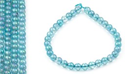 Zeige Details für Aqua Aura Kugeln 12mm Strang Bild von Aqua Aura Kugeln 12mm Strang