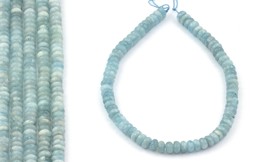 Zeige Details für Aquamarin fac. Button 10mm Strang Bild von Aquamarin fac. Button 10mm Strang