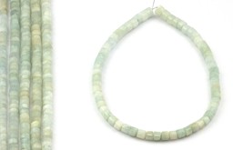 Zeige Details für Aquamarin Walze 6-8mm Strang Bild von Aquamarin Walze 6-8mm Strang