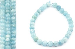 Zeige Details für Aquamarin fac. Kugeln 14mm Strang Bild von Aquamarin fac. Kugeln 14mm Strang