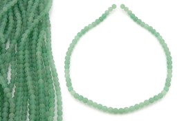 Zeige Details für Aventurin Kugeln  6mm Strang (matt) Bild von Aventurin Kugeln  6mm Strang (matt)