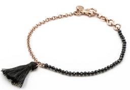 Vedere dettagli per "Nappina". Spinello. Bracciale. Argento 925 placcato oro rosa Immagine di "Nappina". Spinello. Bracciale. Argento 925 placcato oro rosa