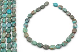 Zeige Details für Türkis natur Nuggets 16x12mm Strang Bild von Türkis natur Nuggets 16x12mm Strang