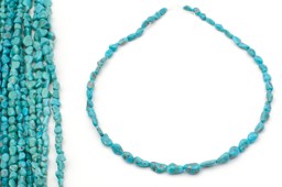 Zeige Details für Türkis natur Chips 4-8mm verlaufend Strang (Arizona) Bild von Türkis natur Chips 4-8mm verlaufend Strang (Arizona)