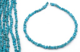 Zeige Details für Türkis natur Chips 5-6mm Extra Strang (Tibet) Bild von Türkis natur Chips 5-6mm Extra Strang (Tibet)
