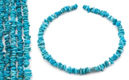 Zeige Details für Türkis natur Big Chips  8-11 Strang Bild von Türkis natur Big Chips  8-11 Strang