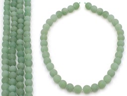 Zeige Details für Aventurin Kugeln 10mm Strang (matt) Bild von Aventurin Kugeln 10mm Strang (matt)