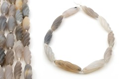 Zeige Details für Achat "Fantasy-Gravur" Strang Bild von Achat "Fantasy-Gravur" Strang