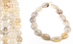 Zeige Details für Achat "Fantasy-Gravur" Strang Bild von Achat "Fantasy-Gravur" Strang