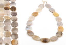 Zeige Details für Achat "Fantasy" Strang Bild von Achat "Fantasy" Strang