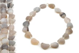 Zeige Details für Achat "Fantasy" (ab 25mm) Strang Bild von Achat "Fantasy" (ab 25mm) Strang