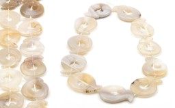 Zeige Details für Achat "Fantasy" (ab 25mm) Strang Bild von Achat "Fantasy" (ab 25mm) Strang