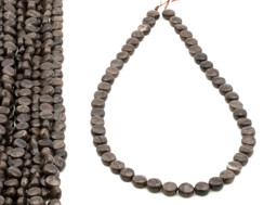 Zeige Details für Achat (Choco) fac. Disc 8mm Strang Bild von Achat (Choco) fac. Disc 8mm Strang