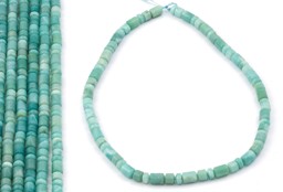 Vedere dettagli per Rullo di amazzonite 6x filo MIX Immagine di Rullo di amazzonite 6x filo MIX