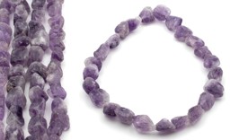 Zeige Details für Amethyst Roh-Nugget 25-35mm Strang Bild von Amethyst Roh-Nugget 25-35mm Strang