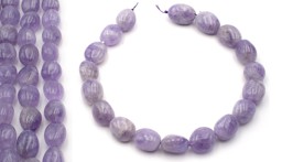 Zeige Details für Amethyst Trommelsteine (Lavendel) Strang Bild von Amethyst Trommelsteine (Lavendel) Strang