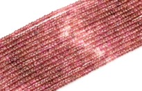 Image de Turmalin farbig fac. Button  4-4.5mm Strang (pink)