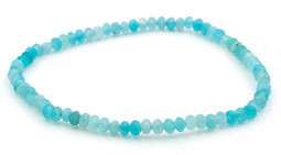 Vedere dettagli per Amazzonite sfaccettata. Bracciale di rondelle 3 mm (Extra) Immagine di Amazzonite sfaccettata. Bracciale di rondelle 3 mm (Extra)