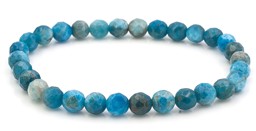 Zeige Details für Apatit fac. Kugeln  6mm Armband Bild von Apatit fac. Kugeln  6mm Armband