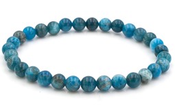 Bild von Apatit blau Kugeln 6mm Armband