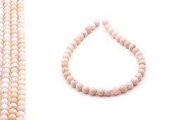 Zeige Details für Andenopal (rosa) Kugel 15-16mm Strang Bild von Andenopal (rosa) Kugel 15-16mm Strang