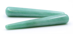 Vedere dettagli per Stilo da massaggio in Avventurina 10x2cm Immagine di Stilo da massaggio in Avventurina 10x2cm