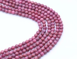 Vedere dettagli per Filo di perline di Rodonite extra Immagine di Filo di perline di Rodonite extra