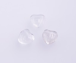 Image de Bergkristall "Love Hearts" 20mm mit 2.5mm Loch Anhänger
